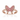 Pink Sapphire and Diamond Butterfly Ring in 9K Yellow Gold Rose Gold