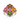 Multi-Tourmaline Floral Cluster Ring in 9K Yellow Gold White Gold