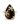 Tiger's Eye and White Zircon Floral Statement Ring in 925 Sterling Silver