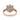 Indian Alexandrite Floral Cluster Statement Ring in 9K Yellow Gold