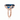 London Blue Topaz and Diamond Statement Ring in 14K Yellow Gold