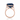 London Blue Topaz and Diamond Statement Ring in 14K Yellow Gold