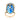 London Blue Topaz and Diamond Solitaire Ring in 14K Yellow Gold