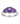 Amethyst Heart and Marquise Cluster Ring in 925 Sterling Silver