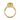 Lemon Quartz Solitaire Ring in 9K Yellow Gold
