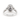 Black Rutile Quartz and Diamond Statement Ring in 9K Yellow Gold