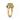 Mint Quartz and Diamond Alternating Band Ring in 9K Yellow Gold