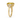 Champagne Quartz and Diamond Split-Shank Ring in 9K Yellow Gold