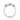Tanzanite and Diamond Three-Stone Halo Ring in 9K Yellow Gold