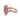 Pink Sapphire and Diamond Floral Cluster Ring in 9K Yellow Gold