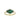 African Malachite 2.50ctw Yellow Gold Plated Ring In 925 Sterling Silver