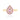 Pink Sapphire Modern Ring – 9KT yellow Gold | Fine Jewelry