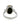 Tiger Eye With Black Spinel 5.40ctw Ring In 925 Sterling Silver