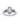Rose De France With Multi Stone 2.40ctw Ring In 925 Sterling Silver