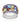 Multi Stone 6.20ctw Ring In 925 Sterling Silver